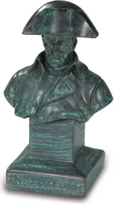 Produktbild von Büste Napoleon bronze-patina im Mantel