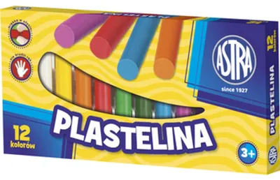 Produktbild von ASTRA Knetmasse Basic 12 Farben, 83813906