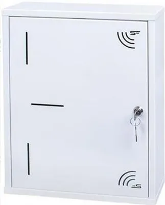 Immagine prodotto di Armadio di montaggio per telecomunicazioni 340x420x90 TESM-420X340X90N, bianco lucido