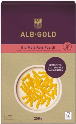 Immagine prodotto di Alb-Gold fusilli di riso maissenza glutine 250g