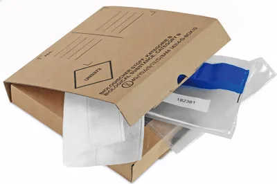 Produktbild von Dönges Verpackung für biologische Stoffe (Pappkarton Probentransport)