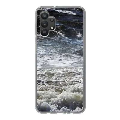 Produktbild von MuchoWow® Handyhülle Schutzhülle Hülle für Samsung Galaxy A32 5G Nordsee - Wasser - Wellen Silikon Softcase Handy Hülle - Softcase