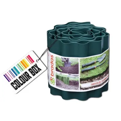 Produktbild von Bradas OBFG 0910 Beeteinfassung Rasenkante, 9 m x 10 cm, grün