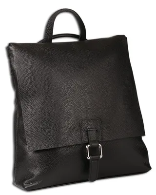 Produktbild von Toscanto Handbags Cityrucksack schwarz Leder ORT101RS1