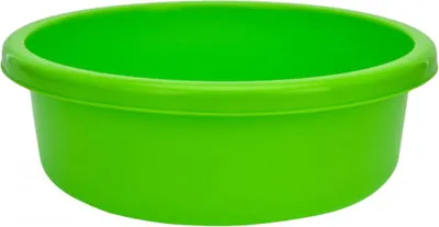 Produktbild von Klassische runde Kunststoffschüssel hellgrün 13,5l