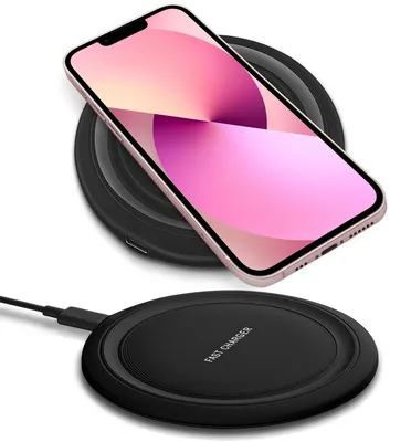 Produktbild von QI Wireless Ladegerät für Apple iPhone 17 16 16e Pro Max Air Ladestation 15W