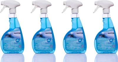 Produktbild von KaiserRein Scheibenentfroster 4 x 0,5L Scheibenenteiser Spray Verkratzen der Scheiben verhindert und damit die Verkehrssicherheit durch blendfreies Fahren deutlich erhöht