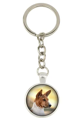 Zdjęcie produktu dla Basenji, Basendżi, Congo Dog  - brelok twoje zdjęcie, ozdoba do kluczy, zawieszka do torebki marki Art-Dog