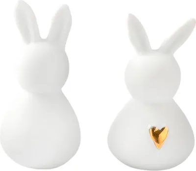 Produktbild von Räder Design Porzellanhasen-Set Mini (2,5x5cm) (2-teilig)