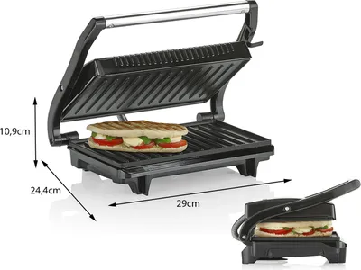 Produktbild von Tristar GR-2846 Kontaktgrill Silber