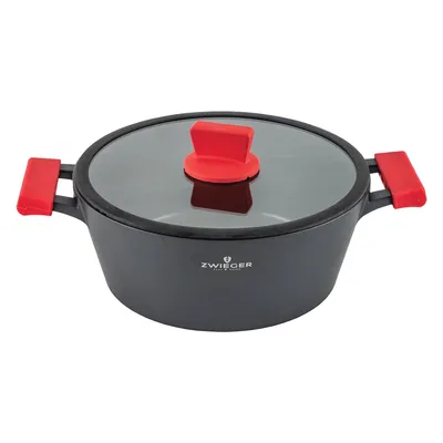 Produktbild von Zwieger Obsidian Topf mit Deckel 28Cm 5L Induktion