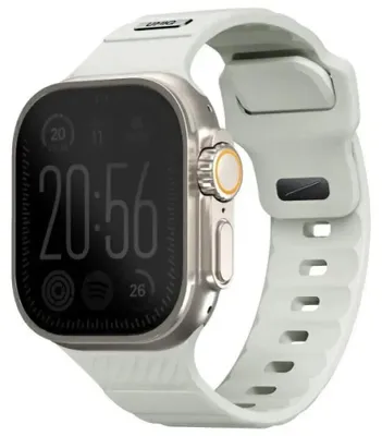 Produktbild von UNIQ Stride SE Apple Watch Armband 49/46/45/44 mm FKM Kautschukarmband mit Leuchtmasse