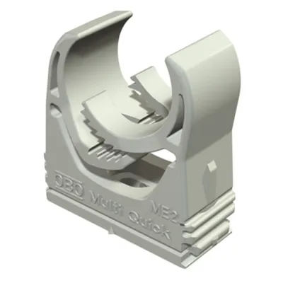 Zdjęcie produktu dla Zacisk OBO Multi-Quick, metryczny, M32, zakres zacisku 25-32 mm, jasnoszary 2153734