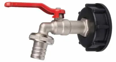 Immagine prodotto di Adattatore IBC S60 con Rubinetto 3/4, Raccordo per Container