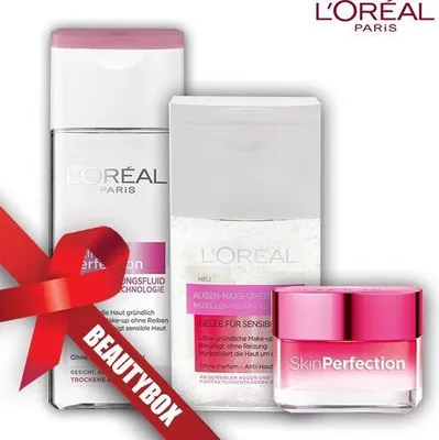 Produktbild von Loreal Paris Skin Perfection Beautybox - 3 Delig