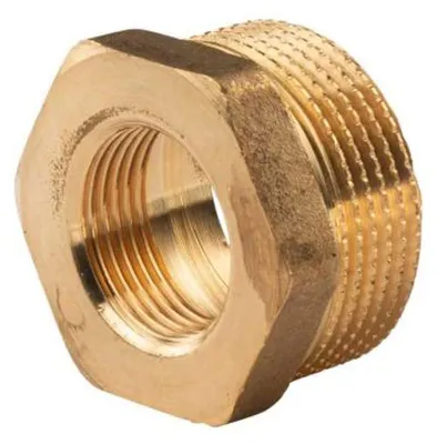 Produktbild von Messing Gewinde-Fitting Reduzierung 1 1/4'AG (DN 32) - 3/4'IG (DN 20) - schwere Ausführung