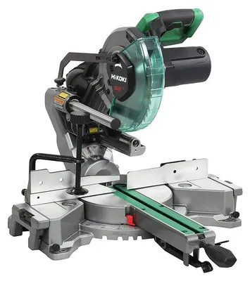Image de Scie à onglets radiale HIKOKI C8FSHGWAZ avec laser 1100 W 216 mm