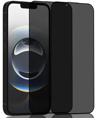 Obrázok produktu pre 2-balenie iPhone 16E Ochranné sklo na displej Privacy - Tvrdené sklo 9H - Super kvalita 3D