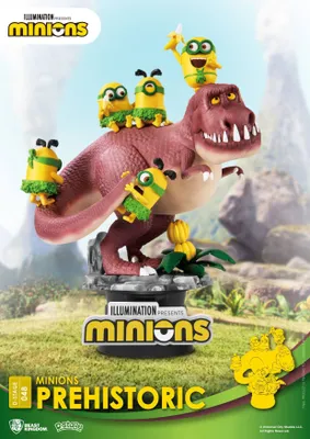 Image de Beast Kingdom Toys Minions Prehistoric D-Stage PVC Diorama Statue 15 cm BKDDS-048