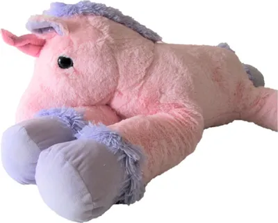 Produktbild von XXL Einhorn Rosa Plüschtier 110 cm riesen groß Kuscheltier