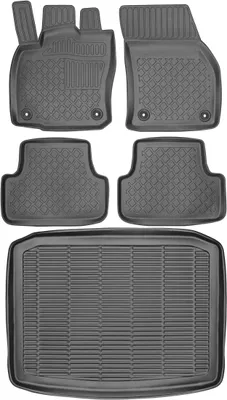 Produktbild von Skoda Karoq Crossover ab 2016 SET - Automatten + Kofferraummatte