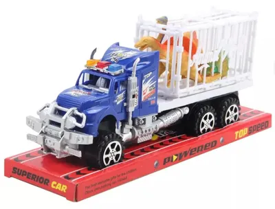 Image de Camion avec un dinosaure - Trifox