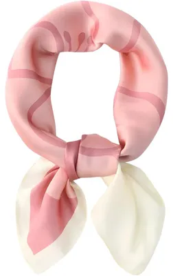 Zdjęcie produktu dla Elegancka Chustka PI-40148 Różowa/Żółta - Stylowy Dodatek KP40148