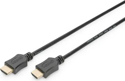 Image de Digitus AK-330114-030-S câble HDMI 3 m HDMI Type A (Standard) Noir