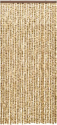Image de Moustiquaire Beige et marron 90x220 cm Chenille