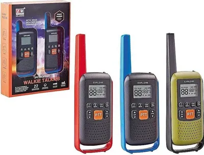 Obrázok produktu pre Vysielačka s baterkou, dosah až 3 km, MIX