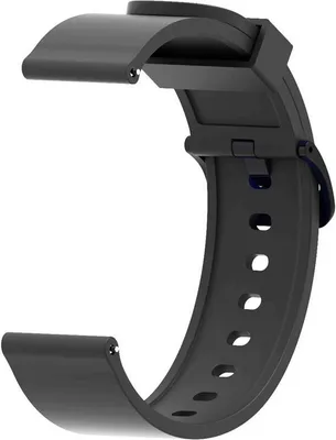 Produktbild von BStrap Silicone V4 Armband für Garmin Vivoactive 5, black