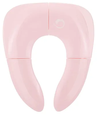 Produktbild von Klappbarer Toilettensitz, tragbarer waschbarer PP-Toilettensitz mit rutschfester Polsterung und rutschfester Schnalle für Kinder im Alter von 1 bis 6 Jahren, Rosa