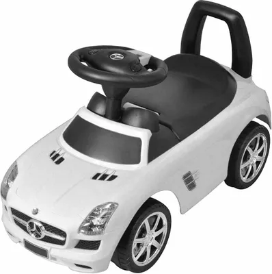 Obrázok produktu pre vidaXL Šliapacie autíčko pre deti Biele