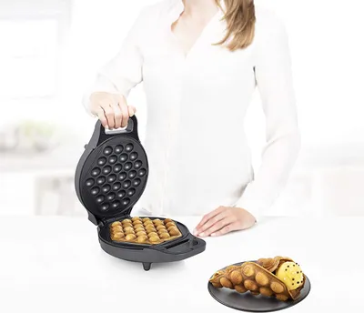 Produktbild von Princess Bubble-Waffeleisen 700 W Schwarz