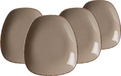 Produktbild von Ritzenhoff & Breker Casa Dessertteller 22,5 x 20 cm 4er Set grau