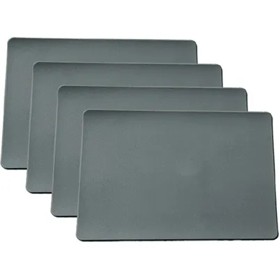 Produktbild von Tischsets Abwaschbar und Untersetzer, Tischsets Leder Platzdeckchen Platzset Abwischbar Doppelseitigen Tischsets,(Blau)