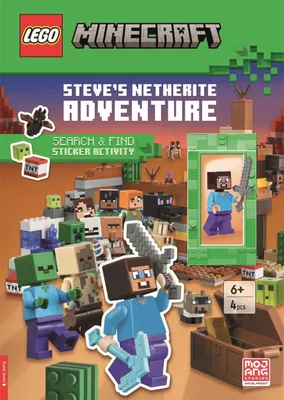 Produktbild von Lego Minecraft Search & Find Sticker Act – Lingua: Inglese