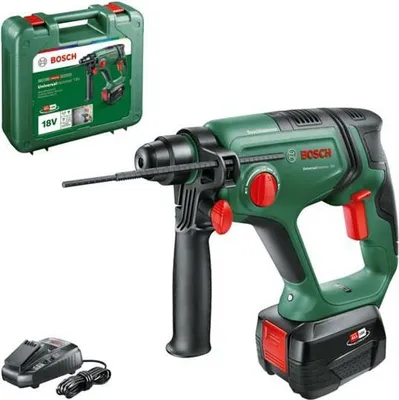 Produktbild von Bohrhammer, Bosch UniversalHammer 18V, 1x4,0Ah Akku, AL 18V-30 Ladegerät, 3 Joule Schlagstärke, 5000 Schläge/Minute
