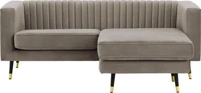 Produktbild von Universelles Ecksofa Slender - Elefant - Velluto 17