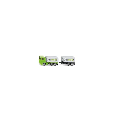 Produktbild von Siku LKW mit Tankwagenaufbau und Anhänger