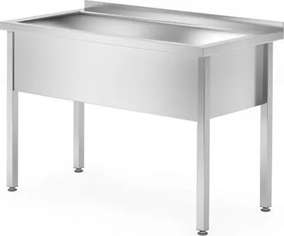 Immagine prodotto di HENDI Lavello singolo - saldato, profondità 700 mm, vasca 300 mm, Profi Line, 1000x700x(H)850mm