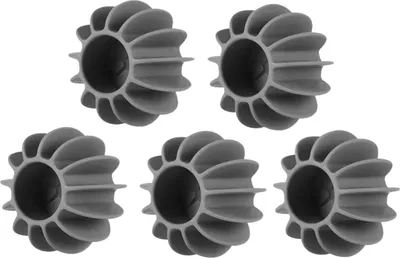 Image de Jeu de 5 balles pour nettoyer les vêtements dans la machine à laver en éliminant les poils