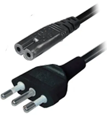 Produktbild von Transmedia Anschlusskabel; IMQ-Stecker - Doppelnut-Kupplung 1,8 m, N 14