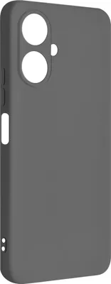 Produktbild von Avizar, Halbsteife Silikonhülle für Xiaomi Redmi 13C mit Handschlaufe, Schwarz