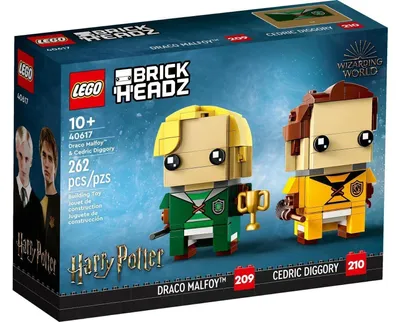 Zdjęcie produktu dla LEGO® BrickHeadz 40617 Draco Malfoy™ i Cedrik Diggory