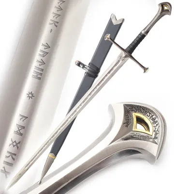 Produktbild von Der Herr der Ringe Schwert Anduril + Scheide König Aragorn Replik