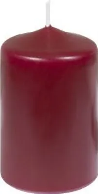 Produktbild von Premium Stumpenkerzen Burgund 80 x 50 mm, 1 Stück