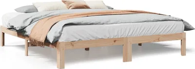 Immagine prodotto di vidaXL Letto in legno massiccio senza materasso 180x200 in legno di pino