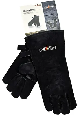 Obrázok produktu pre Grilovacie rukavice 40 cm, 100% hovädzia koža, žiaruvzdorné, pre grilovanie