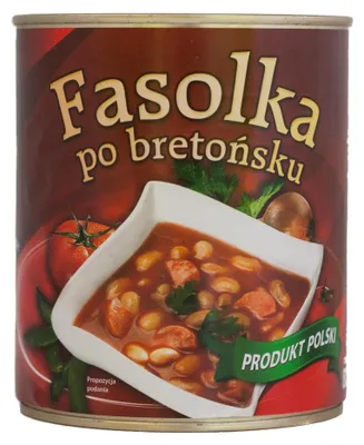 Zdjęcie produktu dla Fasolka po bretońsku Yabra 800 g